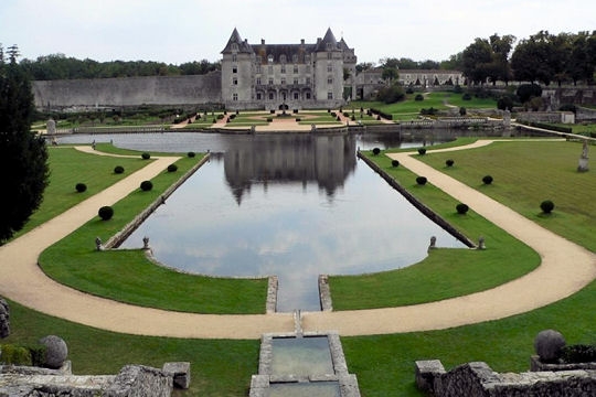 Les jardin du chateau de La Roche Courbon