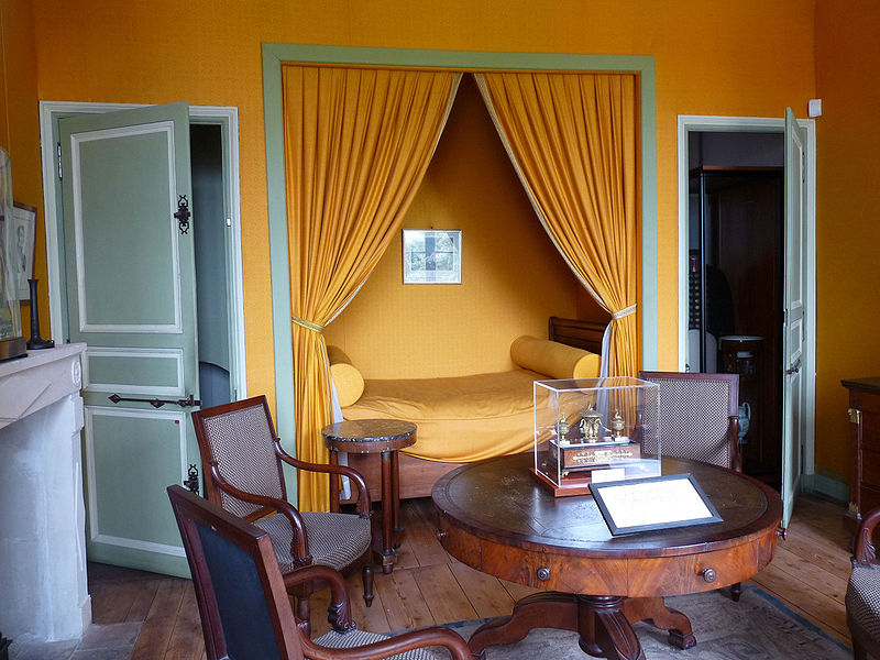 La chambre de Napoléon à l'ile d'Aix
