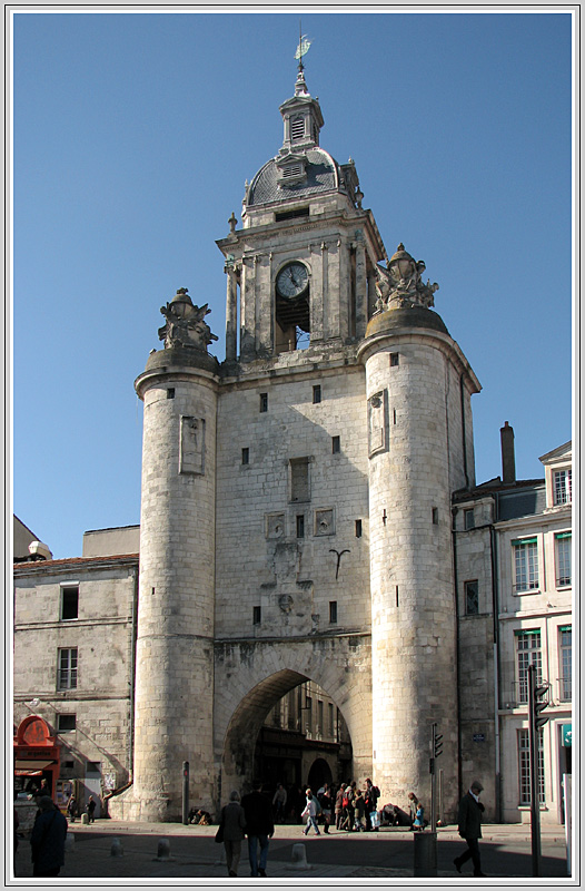 La grosse horloge de La Rochelle