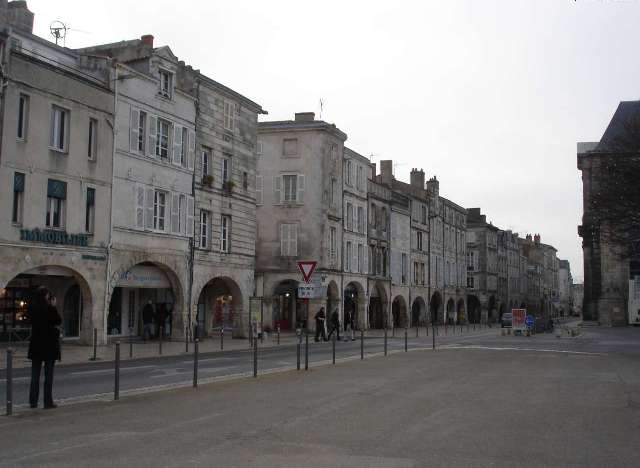 Les arcades de La Rochelle