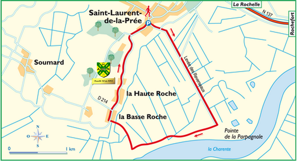 Les circuits de randonnées de St Laurent
